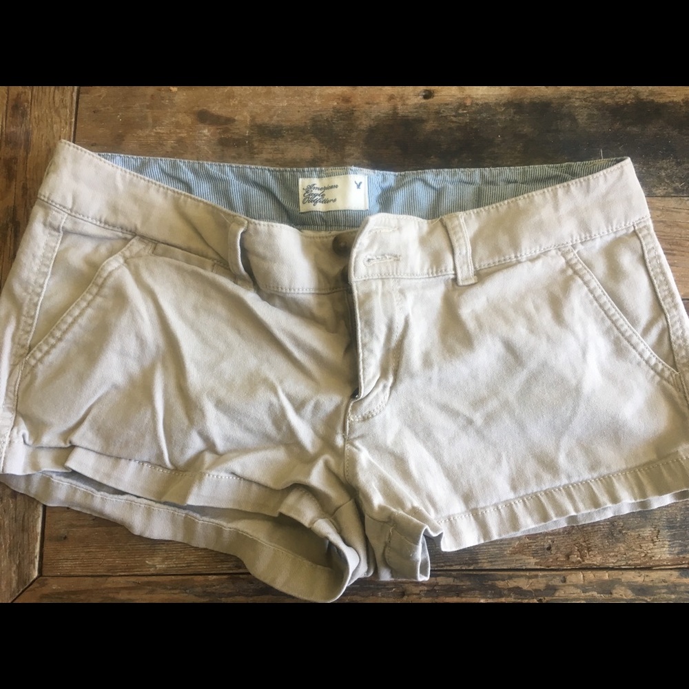 American Eagle Khaki Shorts